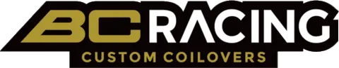 BC Racing logo — custom coilovers